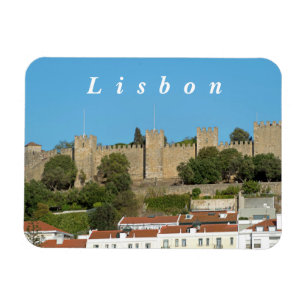 Lissabon. Schloss Saint George. Magnet