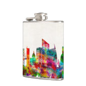 Lissabon - Skyline Flachmann (Links)