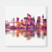 Lissabon - Skyline Magnet (Vorne)