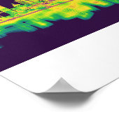 Lissabon - Skyline Poster (Ecke)