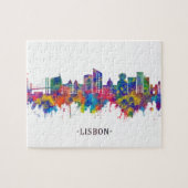 Lissabon - Skyline Puzzle (Horizontal)