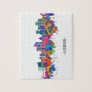 Lissabon - Skyline Puzzle