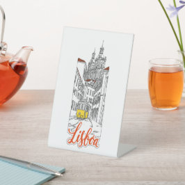 Lissabon Sockelschild