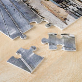 Lissabon Straße Portugal Postcard Jigsaw Puzzle (Seite)