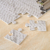 Lissabon Straßenansicht mit Straßenlöffel Puzzle (Seite)