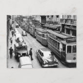 Lissabon - Straßenbahn 1969 Postkarte (Vorderseite)