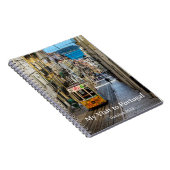 Lissabon-Straßenbahn, mein Besuch in Portugal Benu Notizblock (Rechte Seite)