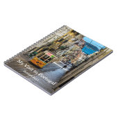 Lissabon-Straßenbahn, mein Besuch in Portugal Benu Notizblock (Linke Seite)