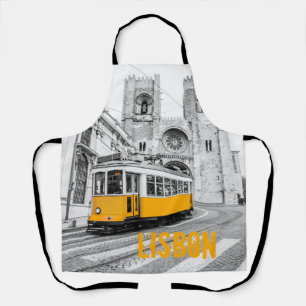 Lissabon Straßenbahn Portugal Vintage Straßenbah Schürze