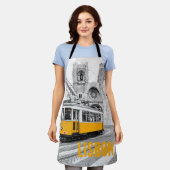 Lissabon Straßenbahn Portugal Vintage Straßenbahn Schürze (Getragen)