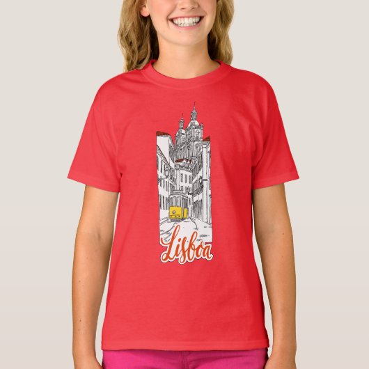 Lissabon T-Shirt (Vorderseite)