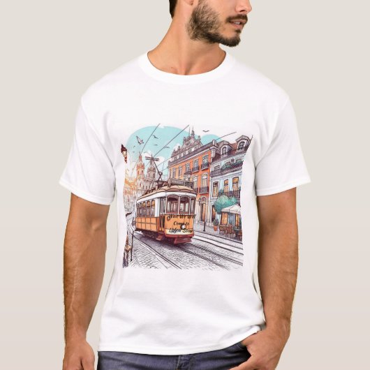 Lissabon T-Shirt (Vorderseite)
