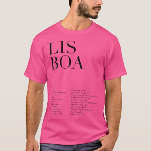 Lissabon T-Shirt (Vorderseite)