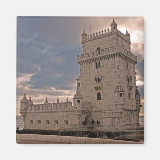 Lissabon Torre de Belém Magnet (Vorne)