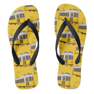 Lissabon Tram 28 Flip Flops Badesandalen