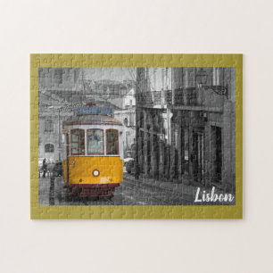 Lissabon-Tram-Puzzle Puzzle