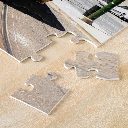 Lissabon-Tram-Puzzlespiel Puzzle (Seite)