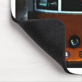 Lissabon-Tramnahaufnahme Mousepad (Ecke)