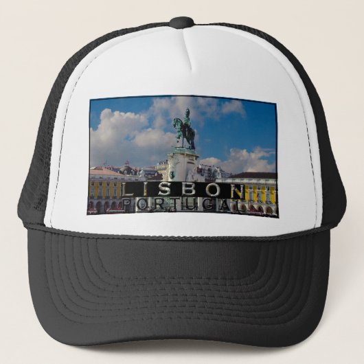 Lissabon Truckerkappe (Vorderseite)