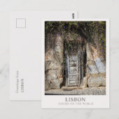Lissabon, Türen zur Welt, Reise-Postkarten Postkarte (Vorne/Hinten)