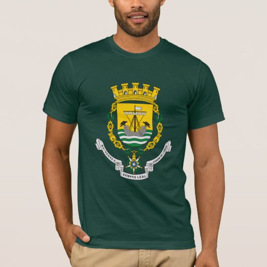 Lissabon-Wappen T - Shirt (Vorderseite)
