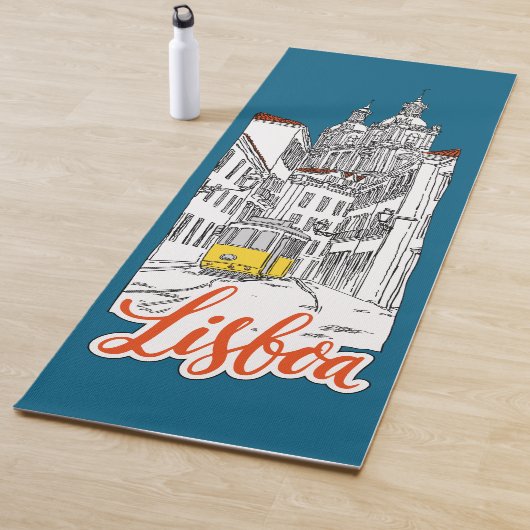 Lissabon Yogamatte (Beispiel)