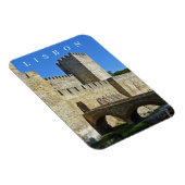 Lissaboner Burgblick Kühlschrankmagnet Magnet (Rechte Seite)