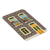 Lissaboner Haus mit Fliesen Magnet (Rechte Seite)