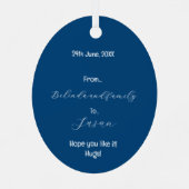 Lissaboner Hausfenster mit Pflanze und Fliesen Ornament Aus Metall (Rückseite)