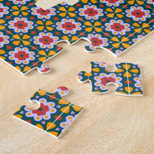 Lissaboner Hausfenster mit Pflanze und Fliesen Puzzle (Seite)