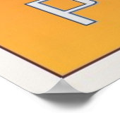 Lissaboner Vintage-Poster Poster (Ecke)