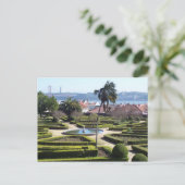 Lissabonner Szene 2 Postkarte (Stehend Vorderseite)
