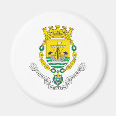 Lissabonner Wappen Magnet (Vorne)