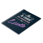 Lissette Natürlich bin ich Phantastisch Notizblock (Linke Seite)