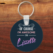 Lissette Natürlich bin ich Phantastisch Schlüsselanhänger (Vorderseite)