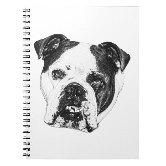 List Maker Bulldog Journal Notizblock (Vorderseite)