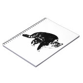 List Night Tabby Plans Notizblock (Linke Seite)