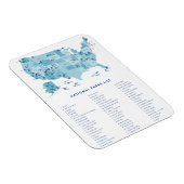 List of National Parks in the United States Magnet (Rechte Seite)