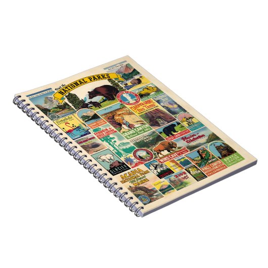 List of National Parks in the United States Notizblock (Rechte Seite)