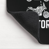 List Of People I Like Motorcycles Funny Rider &amp Mousepad (Ecke)