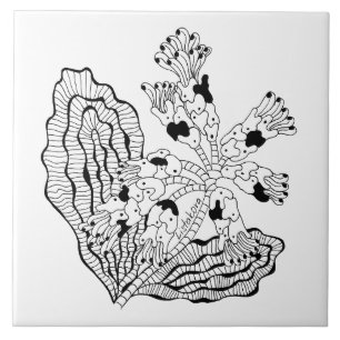 Listakora Blumen-Keramik Trivet/Fliese Fliese