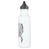 Listakora Blumen-Wasser-Flasche Trinkflasche (Rechts)