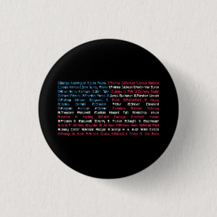 Liste 46 US-Präsidenten der Vereinigten Staaten Sp Button