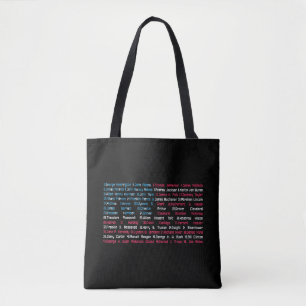 Liste 46 US-Präsidenten der Vereinigten Staaten Sp Tasche