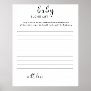 Liste der Babybucher Poster