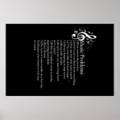 Liste der Bandprobleme Poster (Vorne)