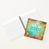 Liste der benutzerdefinierten hübschen Blumenpfeil Notizblock (Innenseite)