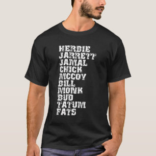 Liste der berühmten einflussreichen Jazz-Pianisten T-Shirt