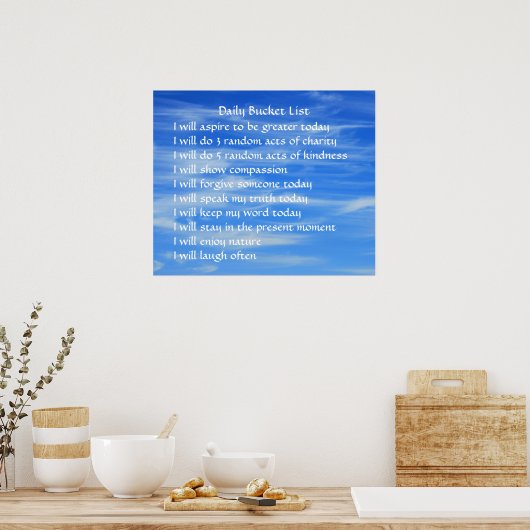 Liste der Buckel Poster (Küche)