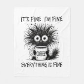 Liste der emotionalen Unterstützung Fleecedecke (Vorderseite)